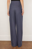 Rohe Pants Palazzo Leg Shaped Denim Trousers in Indigo Rohe Palazzo Leg Shaped Denim Trousers in Indigo