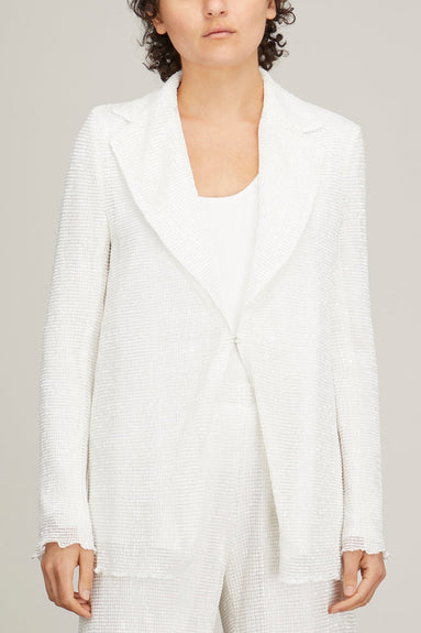 Rosetta Getty Jackets Soft Blazer in White
