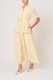 Rosie Assoulin Boogie Woogie Bugle Boy Dress in Yellow