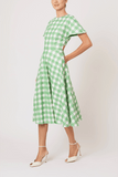 Rosie Assoulin Buttercup Dress in Grass Green