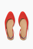 Rothy's The Almond Slingback in Poppy Mesh