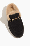 Rothy's The Apres Loafer Mule in ReVelvet Black