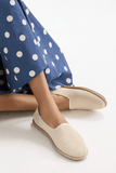 Rothy's The Cruiser Loafer in White Raffia Knit
