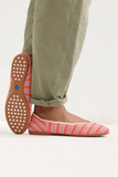 Rothy's The Daily Flat in Sunkiss Stripe