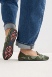 Rothy's The Daily Loafer in Green Camo