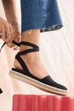 Rothy's The D'Orsay Espadrille in Black