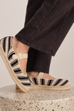 Rothy's The Espadrille Mary Jane in Compass Stripe