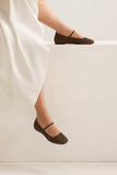 Rothy's The Max Square Mary Jane in Cinnamon Crochet