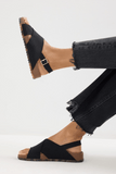 Rothy's The Weekend Sandal in Black