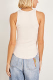 Sablyn Tops Jameela Racerback Tank in Mallow Sablyn Jameela Racerback Tank in Mallow