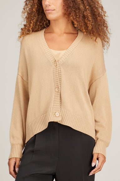 Sablyn Sweaters Ollie Button Front Cardigan in Sandhill