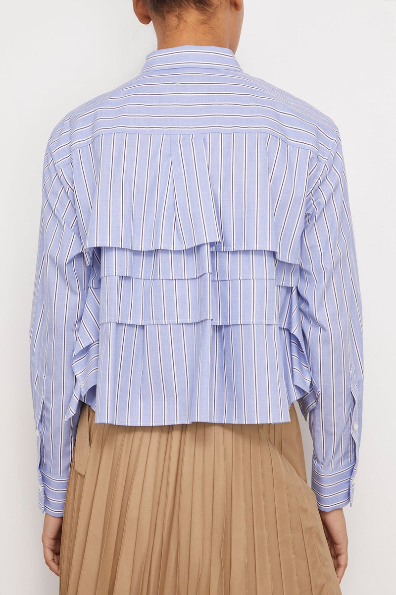 Sacai Cotton Poplin Shirt in Stripe – Hampden Clothing