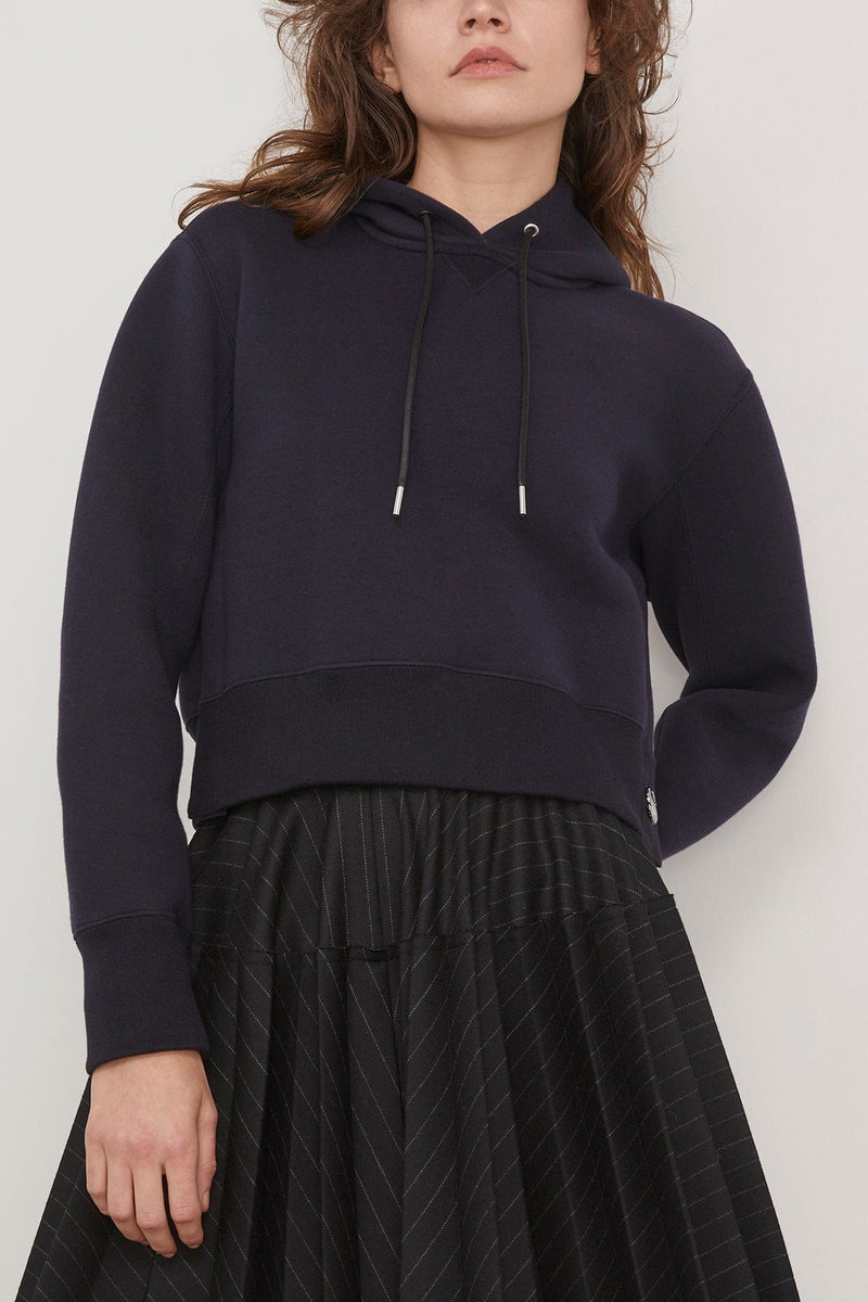 Sacai Sponge Hoodie in Navy – Hampden Clothing