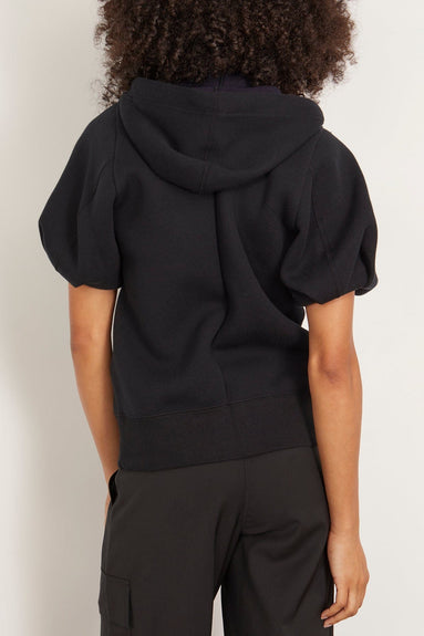 Sacai Jackets Sponge Sweat Hoodie in Black Sacai Sponge Sweat Hoodie in Black