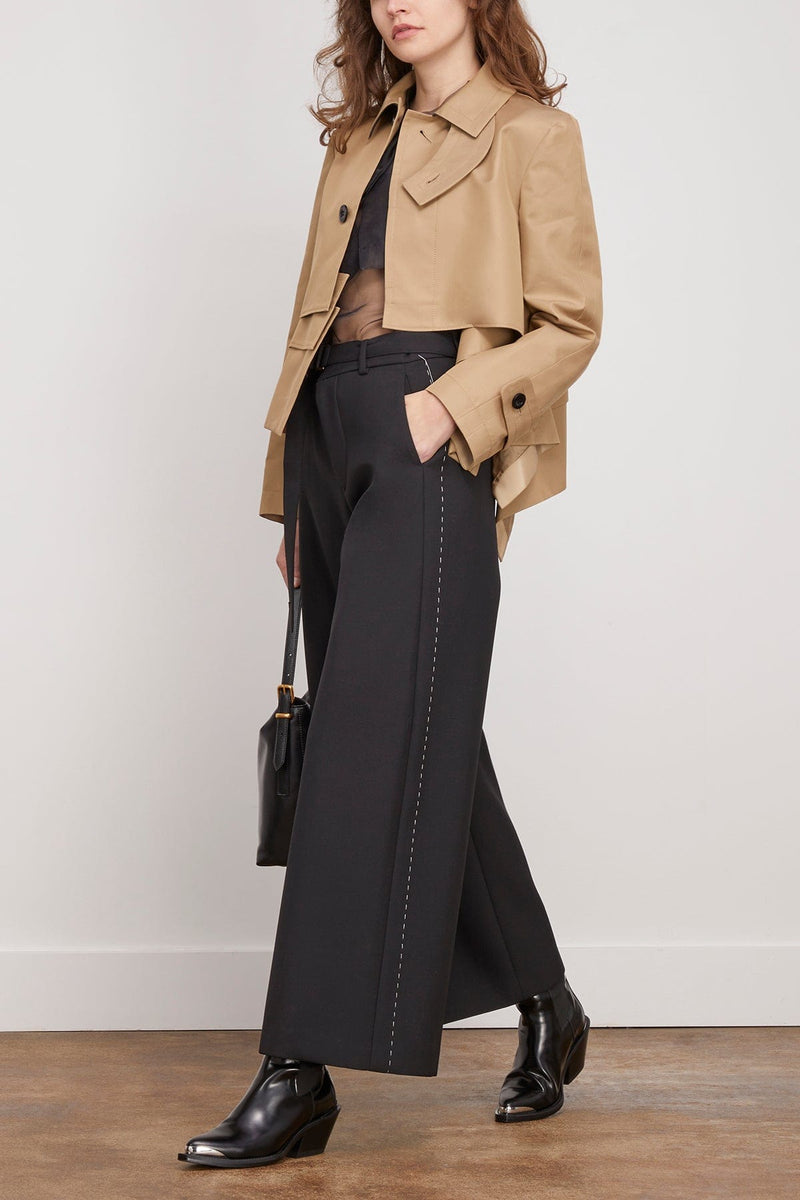 Sacai Suiting Bonding Pants in Black – Hampden Clothing