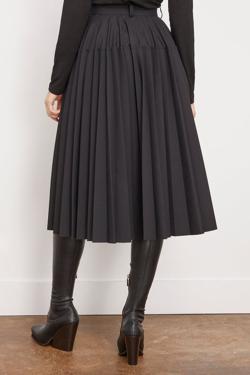 Sacai Suiting Bonding Skirt in Black – Hampden Clothing