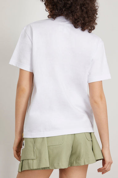 Sacai x Carhartt WIP Tops T-Shirt in White Sacai x Carhartt WIP T-Shirt in White