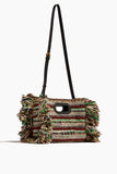 New Shopper Mix Knit Bag in Beige Multi