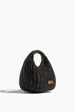 Sacai Top Handle Bags Rattan Round Bag in Black Sacai Rattan Round Bag in Black