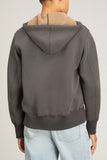 Sacai Jackets Sponge Sweat Hoodie in C/Gray Sacai Sponge Sweat Hoodie in C/Gray