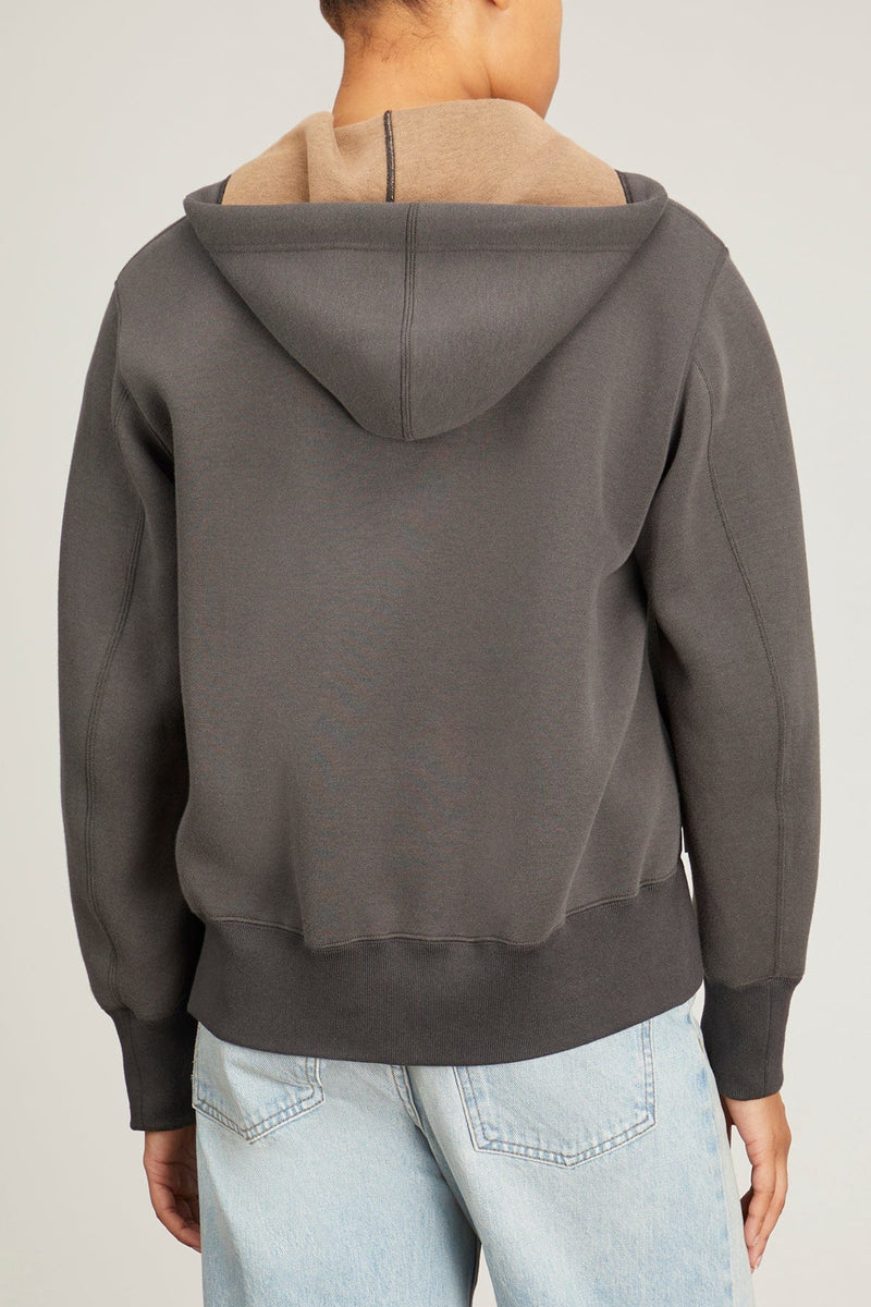 Sacai Sponge Sweat Hoodie in C/Gray – Hampden Clothing