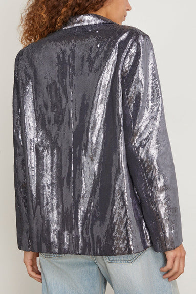 Samsoe Samsoe Jackets Raven Blazer in Turbulence Samsoe Samsoe Raven Blazer in Turbulence