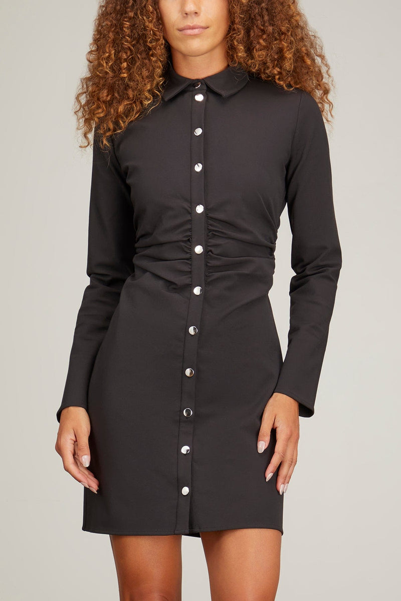 Samsoe Samsoe Jolina Dress in Black – Hampden Clothing