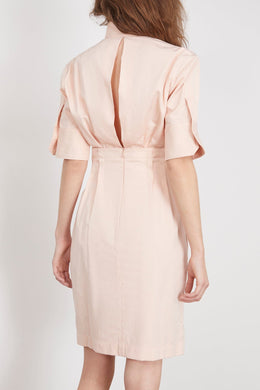 SASUPHI Casual Dresses Abiti Smoking Dress in Light Pink