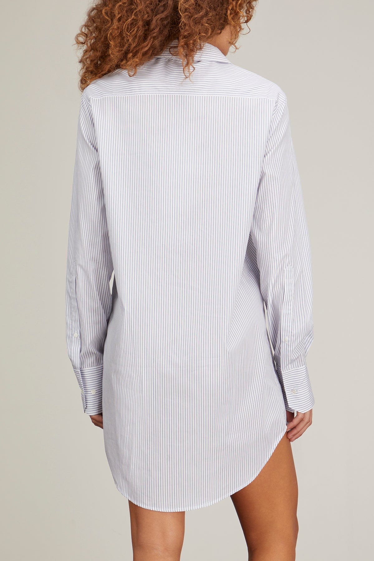 Sa Su Phi Tops Marcela Long Shirt in Bianco/Blu Sa Su Phi Marcela Long Shirt in Bianco/Blu