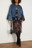 Sea Jackets Elena Denim Long Sleeve Jacket in Blue Sea Elena Denim Long Sleeve Jacket in Blue