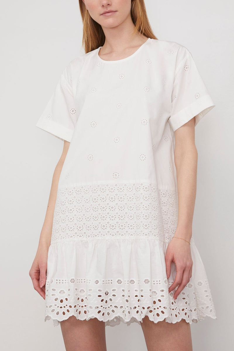 The Perfect White Eyelet Dress - Lizzie in Lace