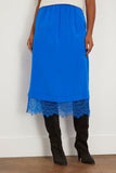 Sea Skirts Lorraine Lace Combo Slip Skirt in Cobalt Sea Lorraine Lace Combo Slip Skirt in Cobalt