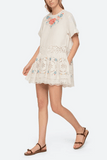 Sea Astrid Embroidery Mini Dress in Multi