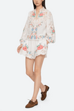 Sea Astrid Embroidery Shorts in Multi