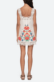 Sea Astrid Embroidery Tank Dress in Multi