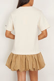 Sea Casual Dresses Carolina Chino T-Shirt Bubble Dress in Chino SEA Carolina Chino T-Shirt Bubble Dress in Chino