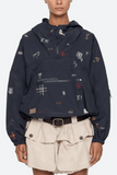 Claira Anorak in Navy