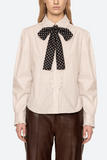 Sea Declan Long Sleeve Button Down in White