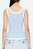 Sea Georgia Knit Tank Top in Blue