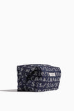 Sea Kit Embroidery Cosmetic Case in Navy