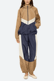 Quinn Embroidered Beaded Windbreaker in Multi