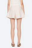 Sea Stasia Denim Jean Shorts in Cream