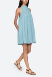 Sea Violet Halter Mini Dress in Blue