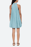Sea Violet Halter Mini Dress in Blue