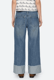 Zayna Denim Straight Leg Jean in Blue