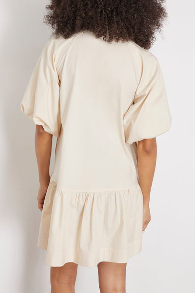 Simkhai Dresses Crissy Cotton Poplin Dress in Sand