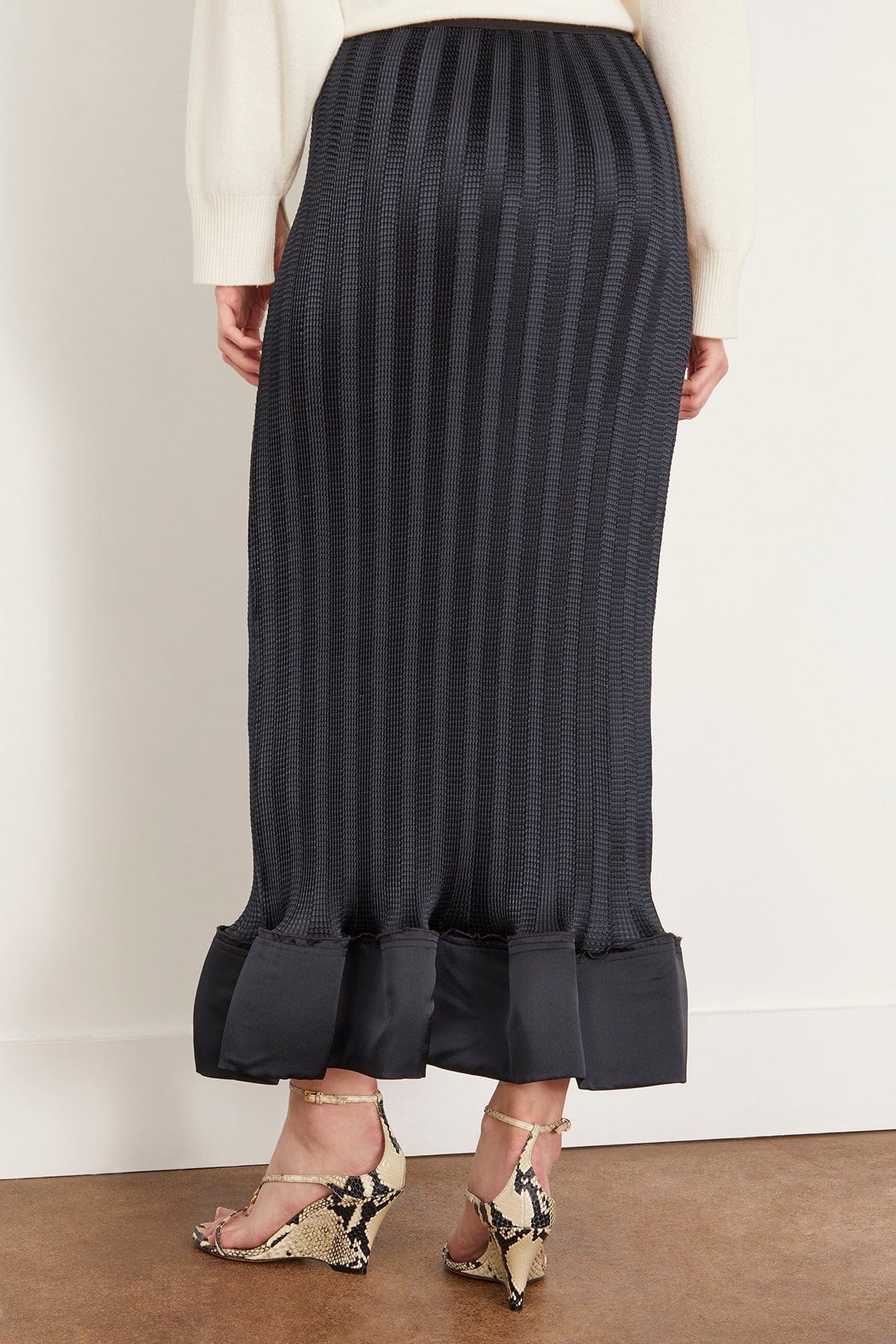 Simkhai Skirts Hollis Midi Skirt in Black Simkhai Hollis Midi Skirt in Black