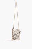 Simkhai Mccall Laser Cut Leather Clutch in Cream