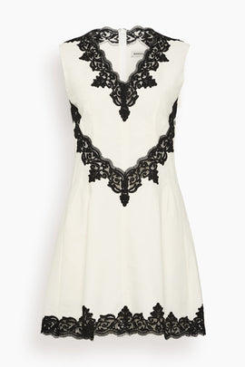Minna Mini Dress in Ivory/Multi