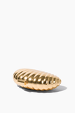 Simkhai Monet Shell Clutch in Gold